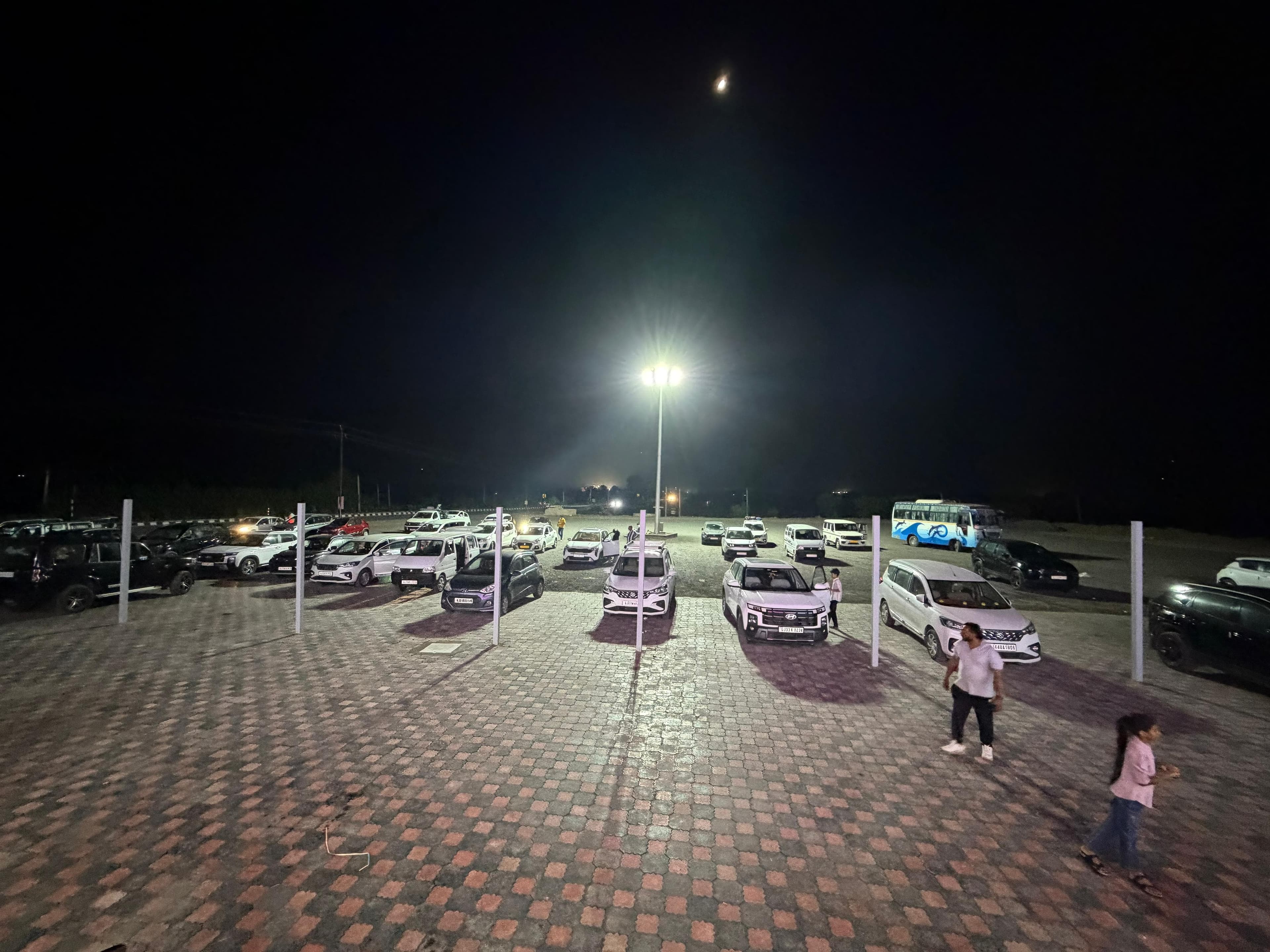 Large Parking Area